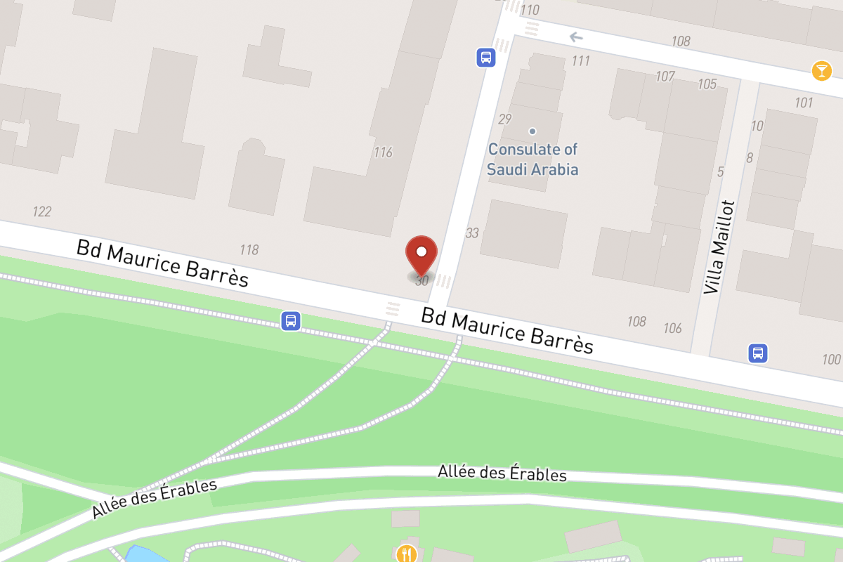 Plan de situation — 30 Rue des Graviers