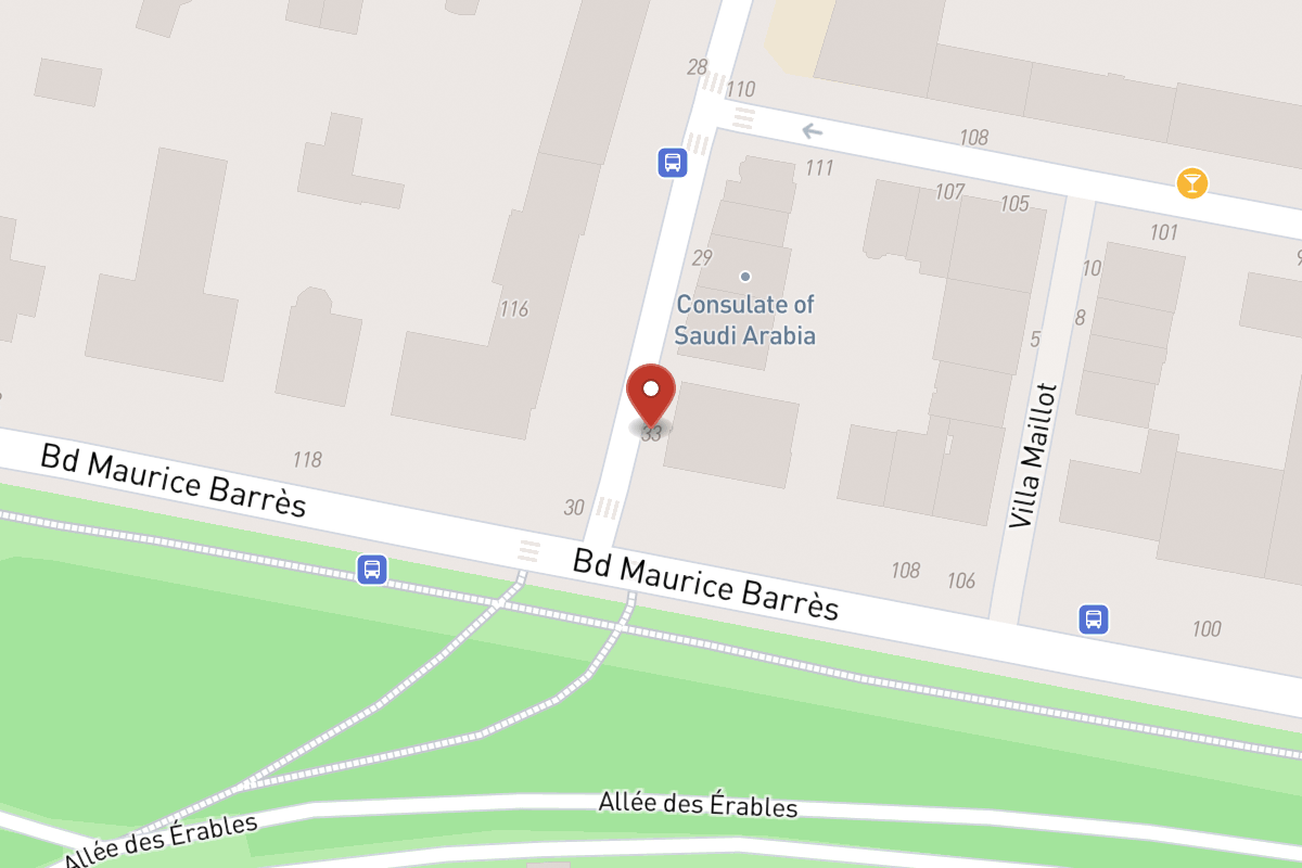 Plan de situation — 33 Rue des Graviers