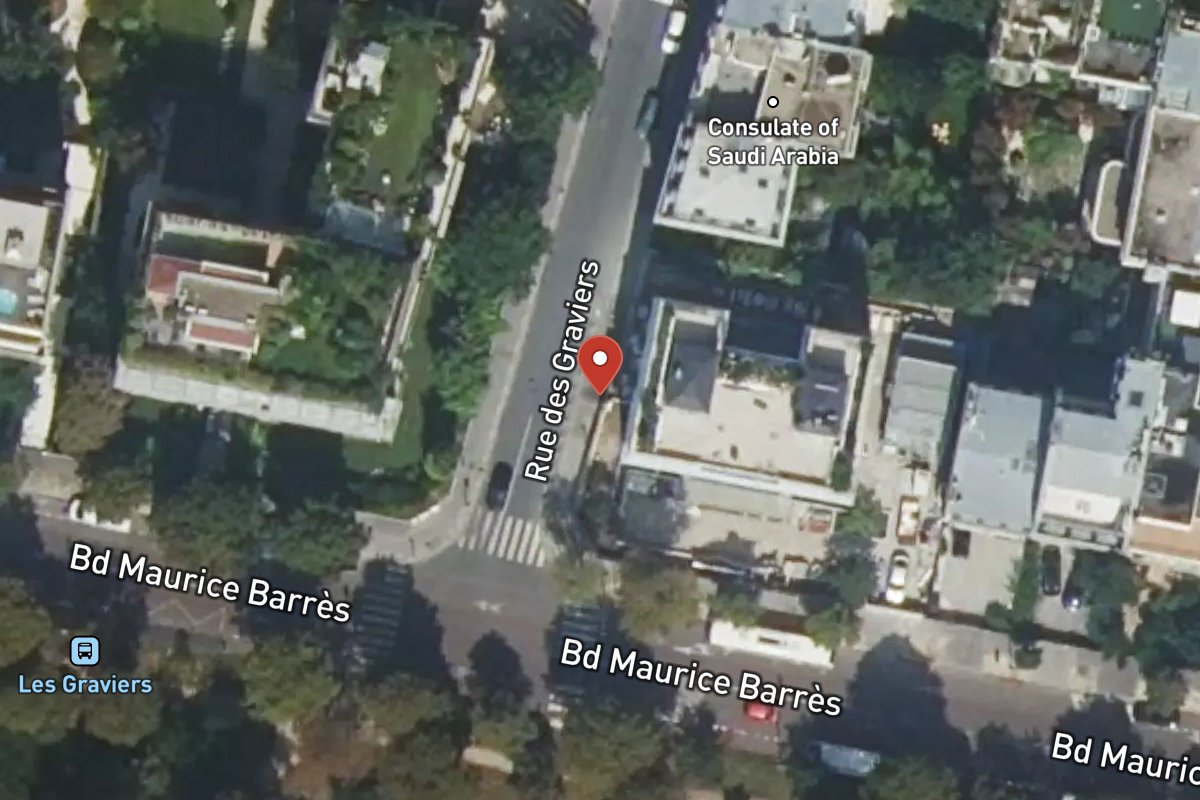 Vue satellite — 33 Rue des Graviers