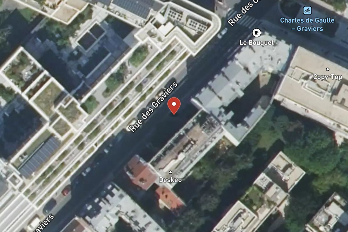 Vue satellite — 3 Rue des Graviers