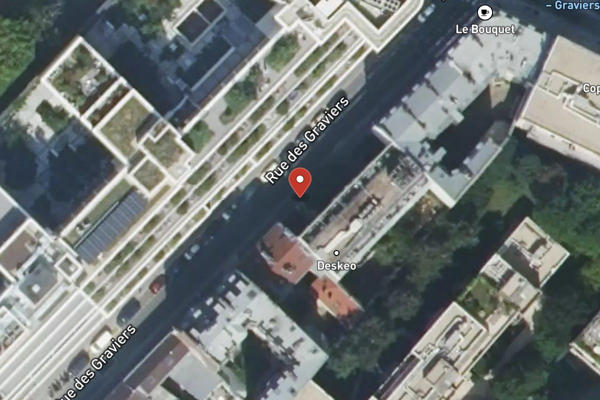 Vue satellite — 5 Rue des Graviers