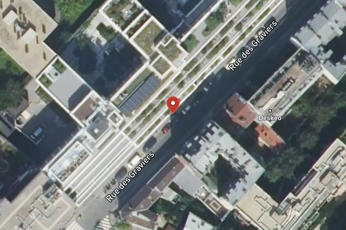 Vue satellite — 6BIS Rue des Graviers
