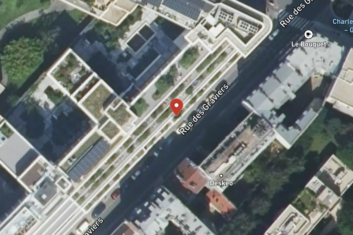 Vue satellite — 6 Rue des Graviers