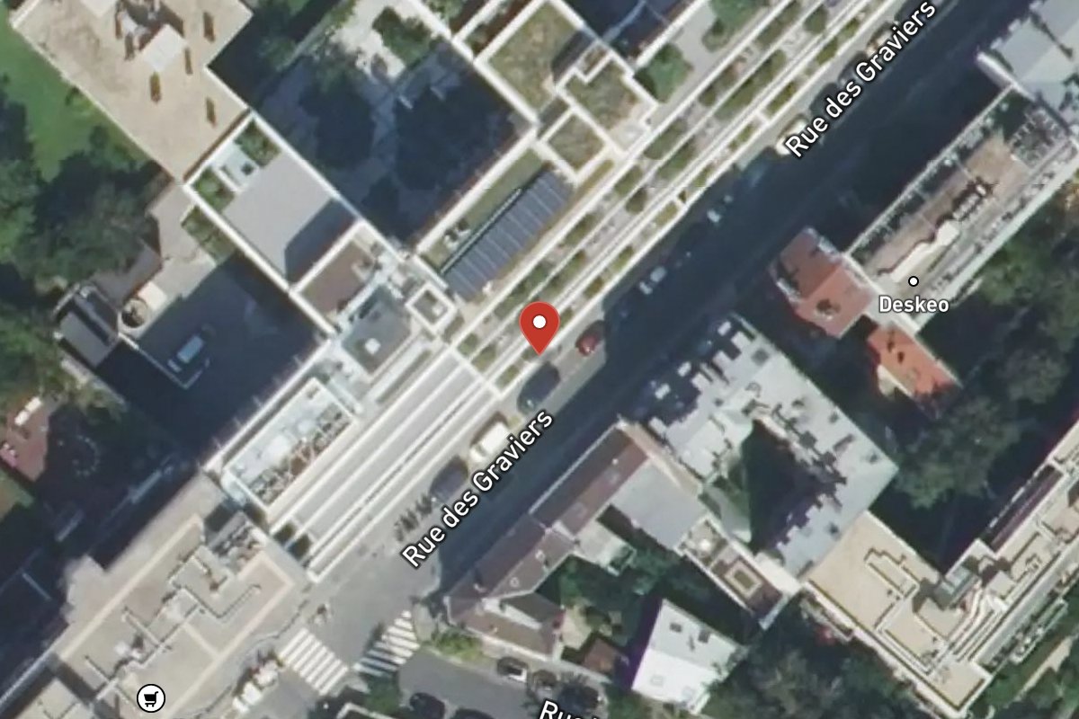 Vue satellite — 8 Rue des Graviers