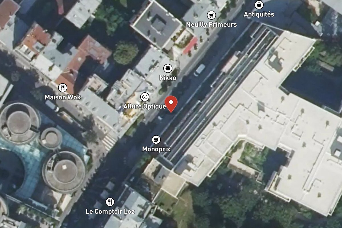 Vue satellite — 10 Rue des Huissiers