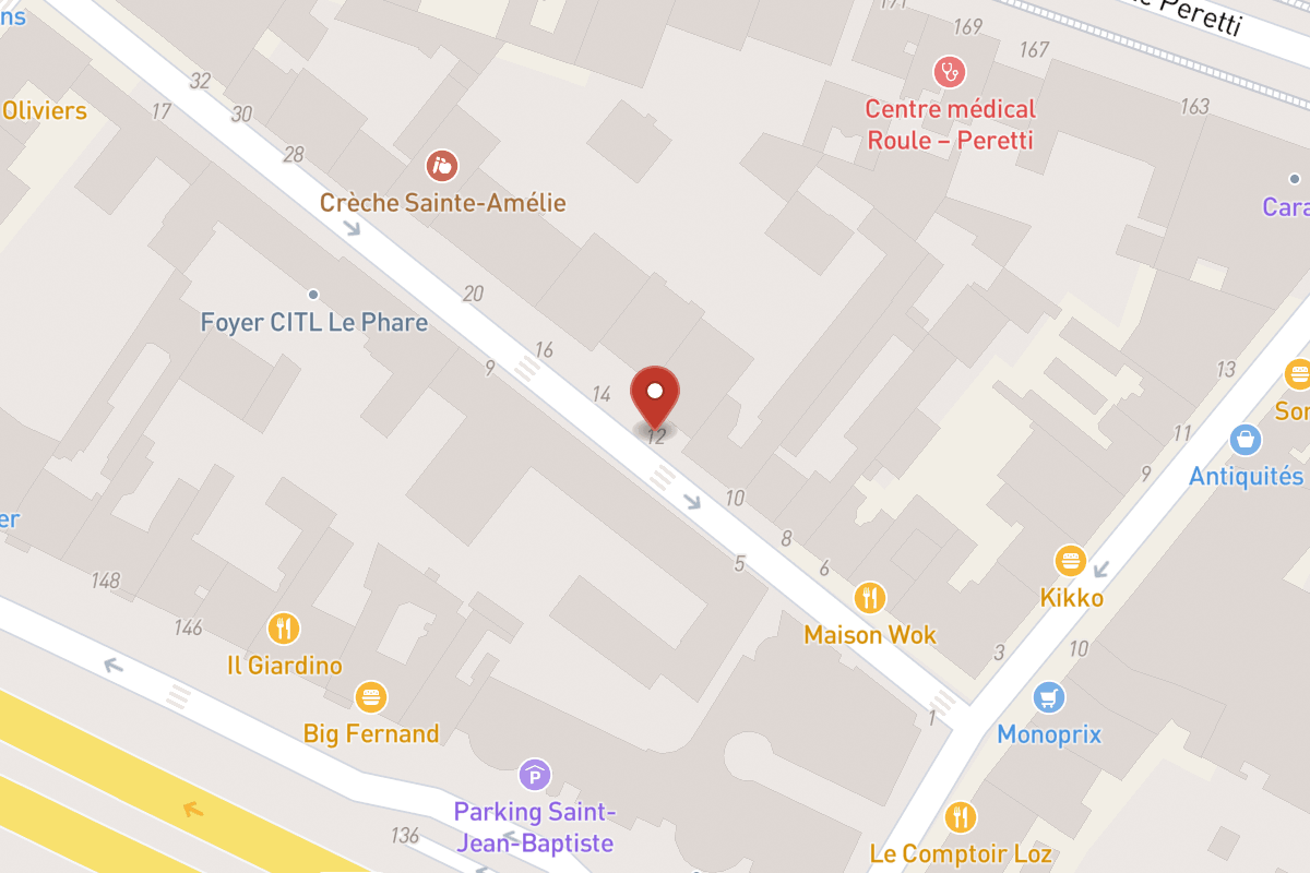 Plan de situation — 12 Rue des Poissonniers