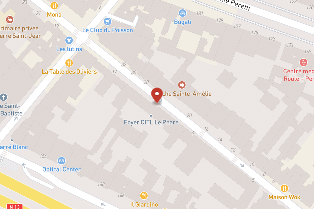 Plan de situation — 13 Rue des Poissonniers