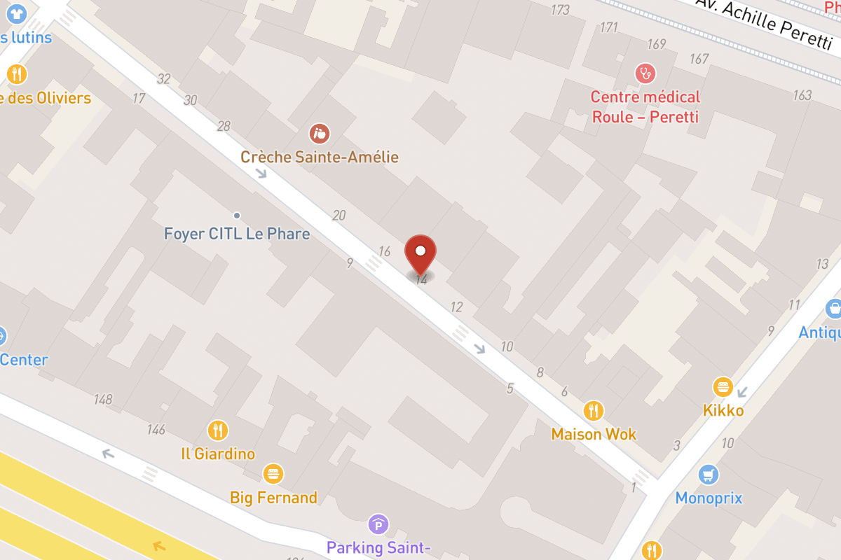 Plan de situation — 14 Rue des Poissonniers