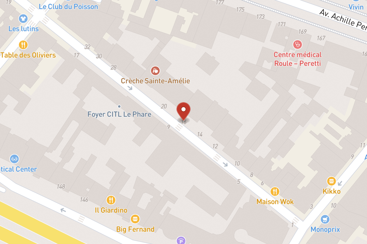Plan de situation — 16 Rue des Poissonniers