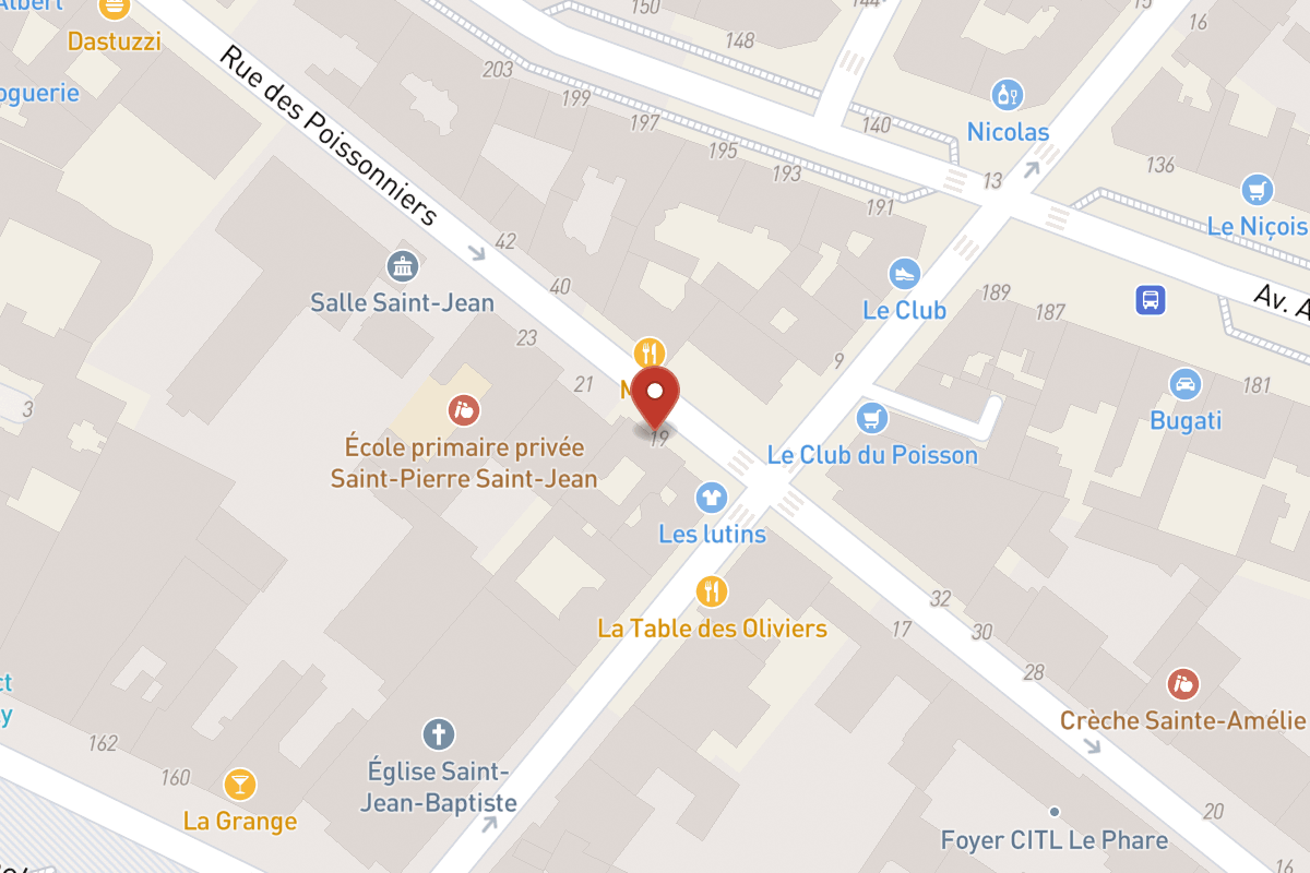 Plan de situation — 19 Rue des Poissonniers