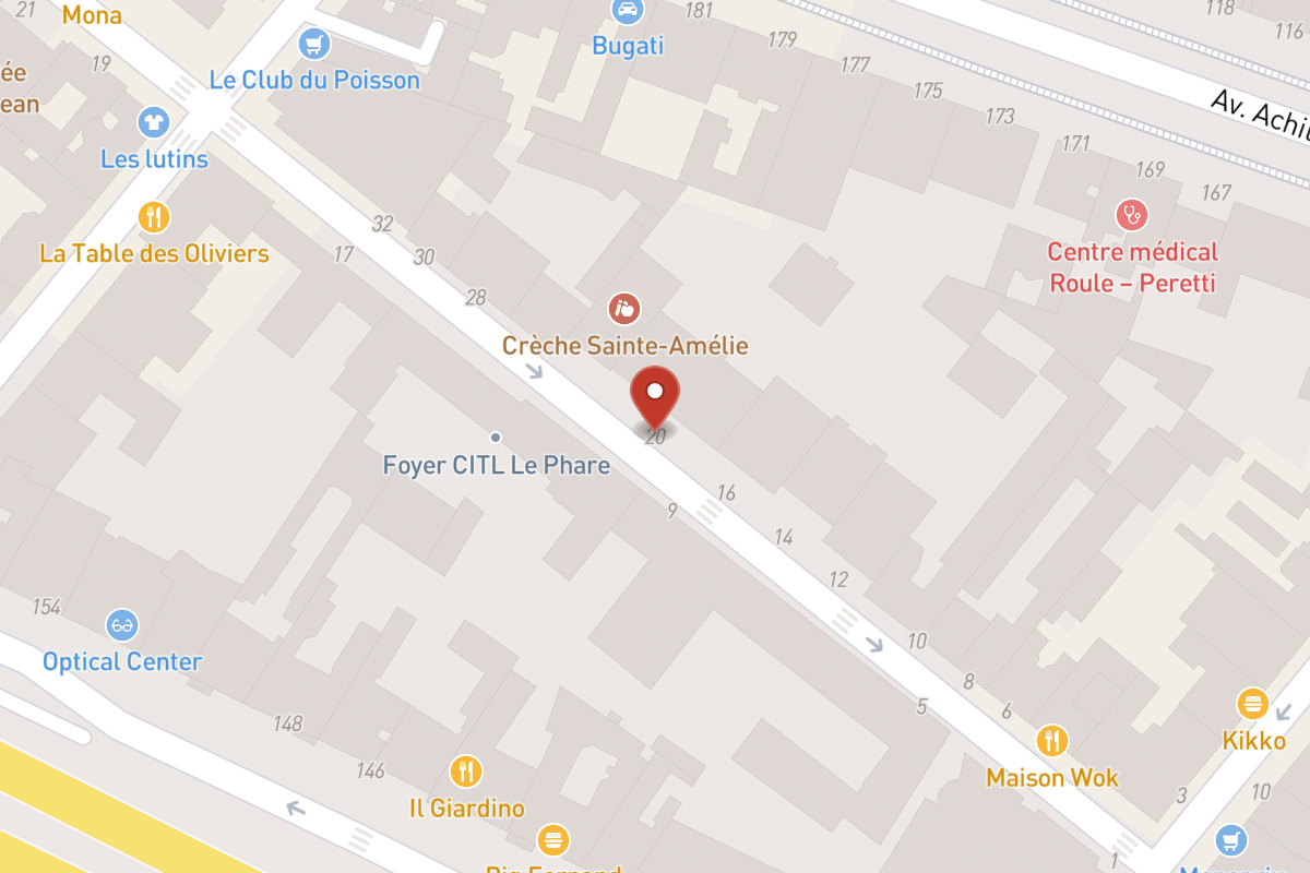 Plan de situation — 20 Rue des Poissonniers