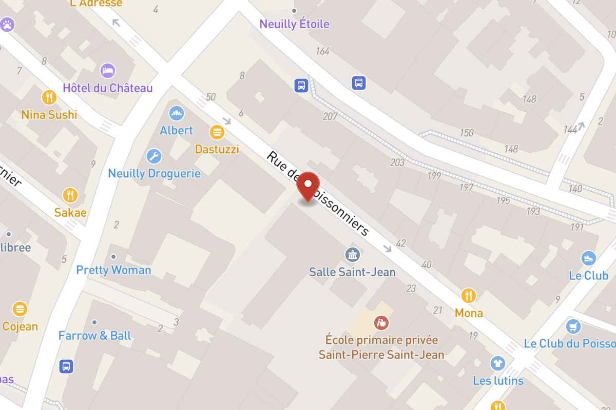 Plan de situation — 29 Rue des Poissonniers