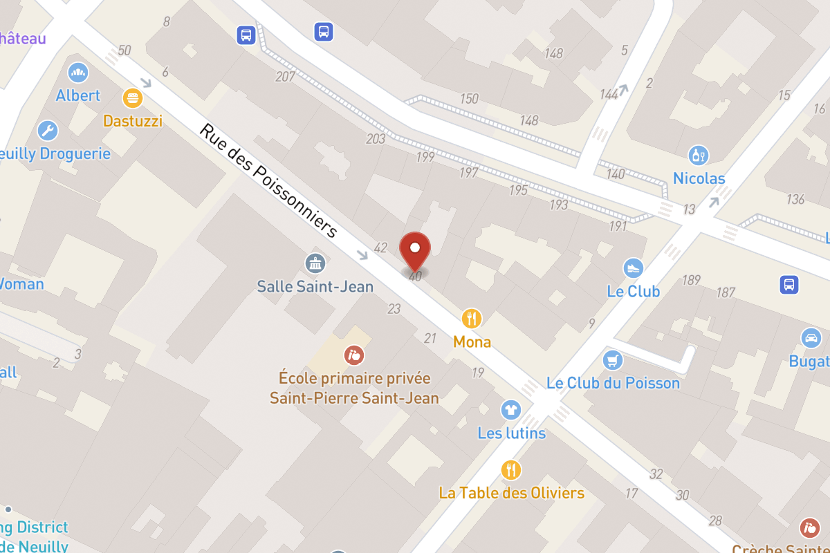 Plan de situation — 40 Rue des Poissonniers