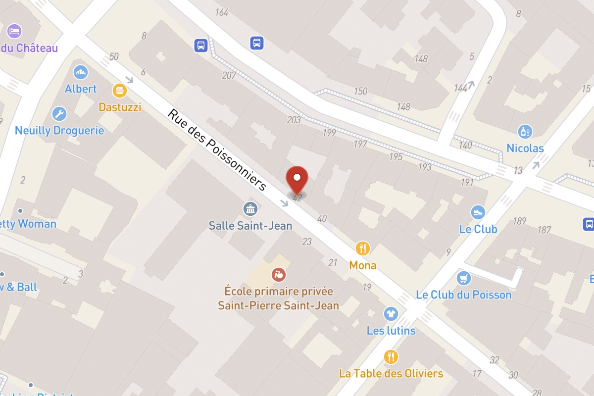 Plan de situation — 42 Rue des Poissonniers