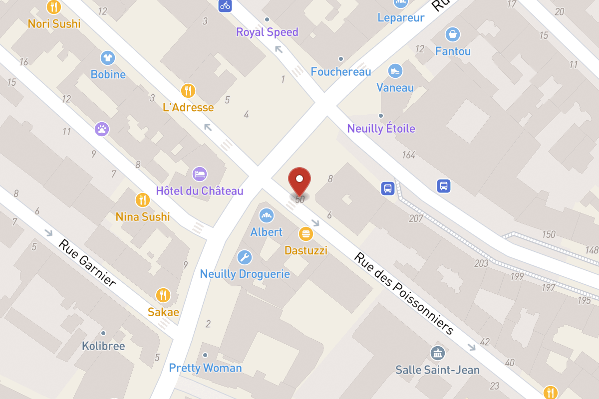 Plan de situation — 50 Rue des Poissonniers