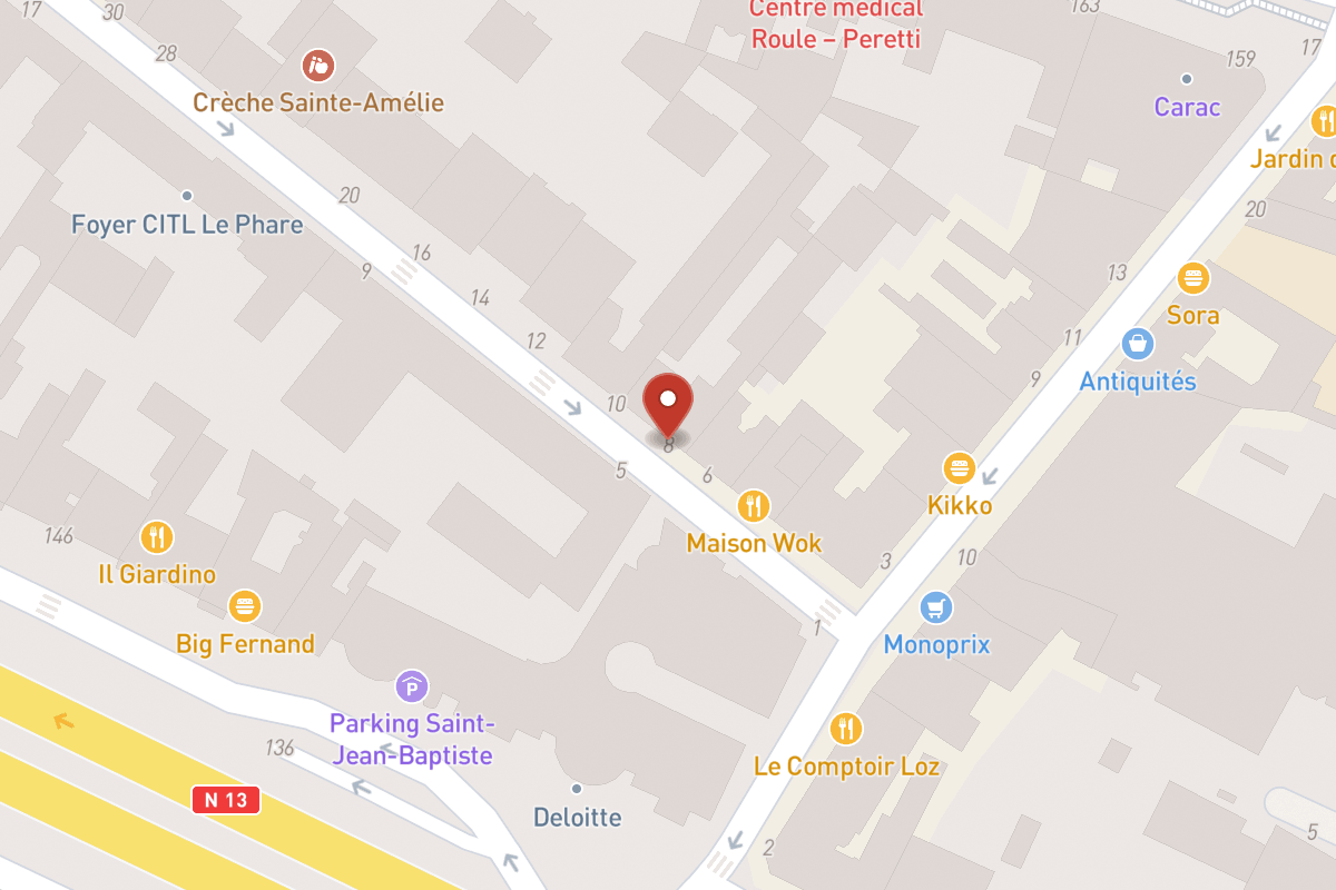 Plan de situation — 8 Rue des Poissonniers
