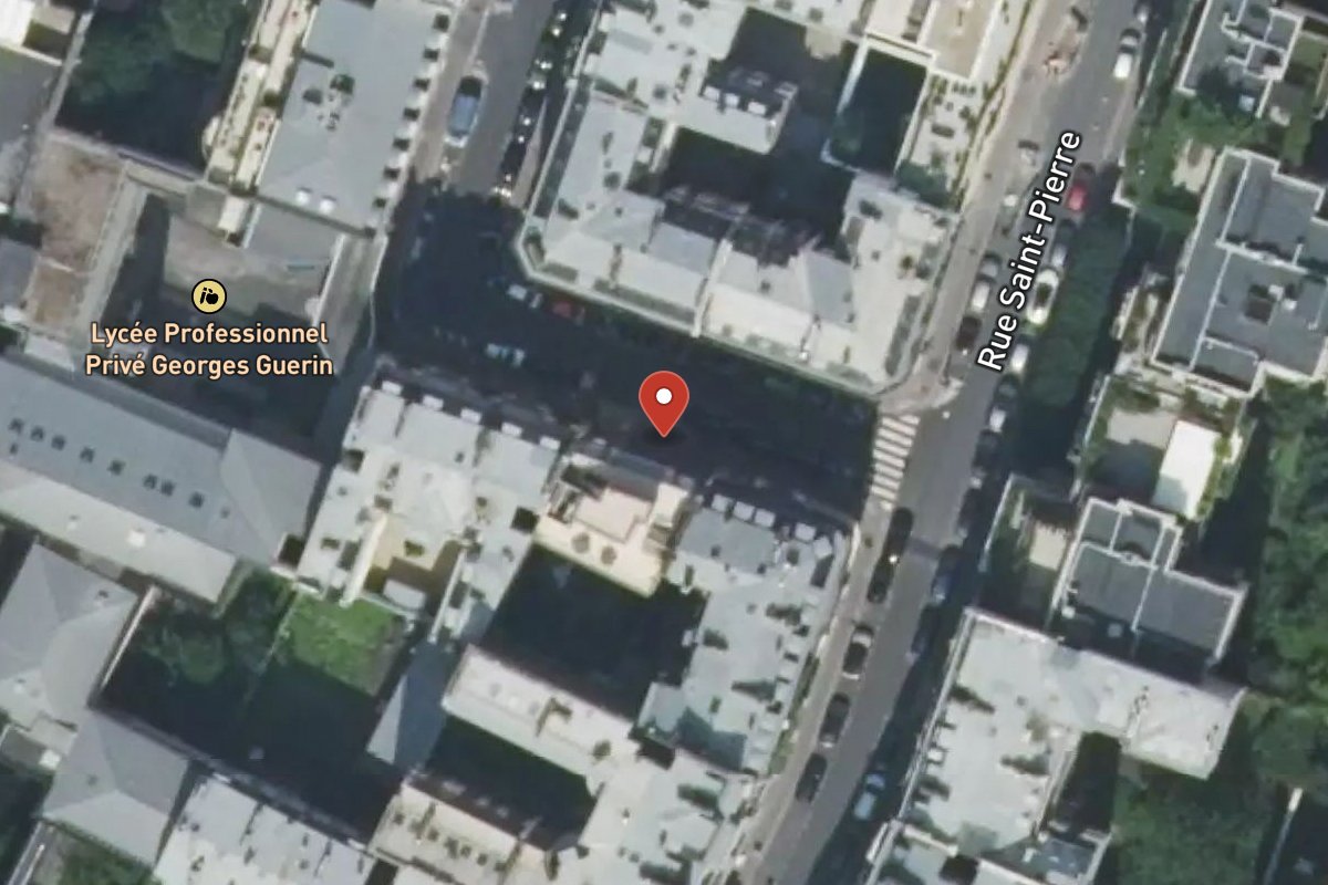 Vue satellite — 1 Rue Devès