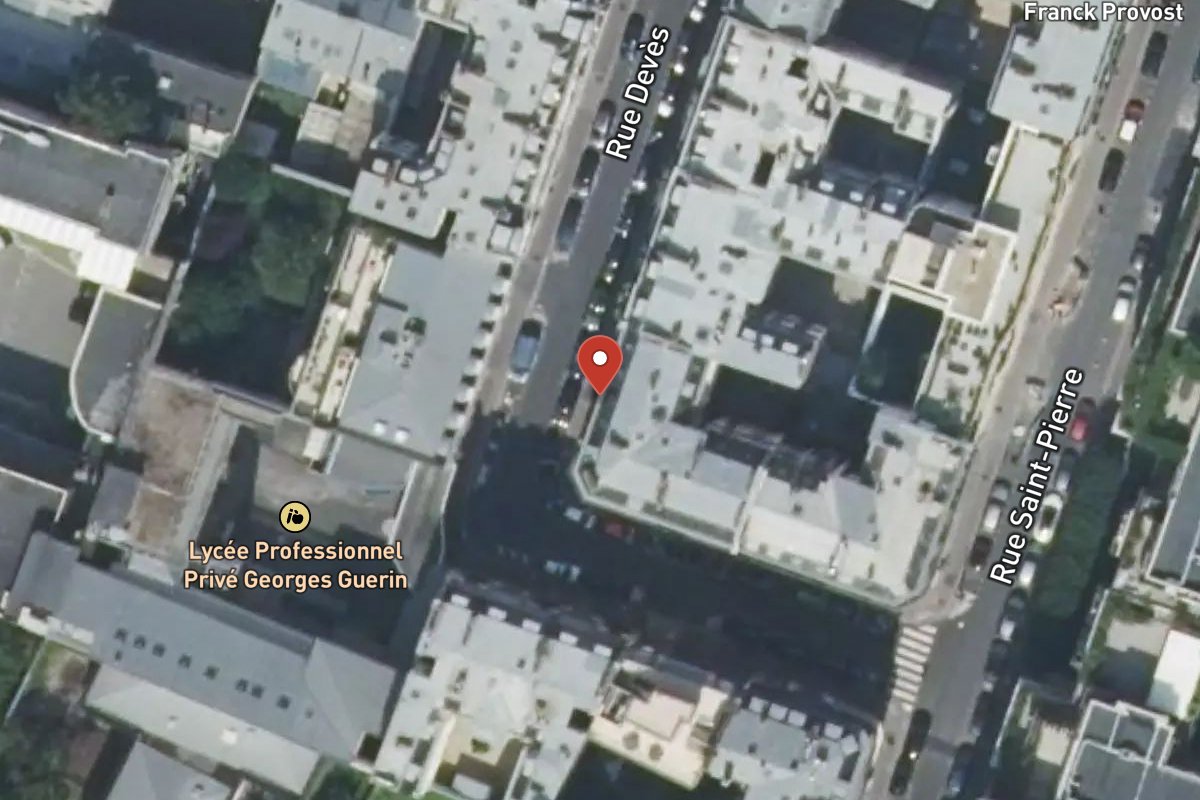 Vue satellite — 4 Rue Devès