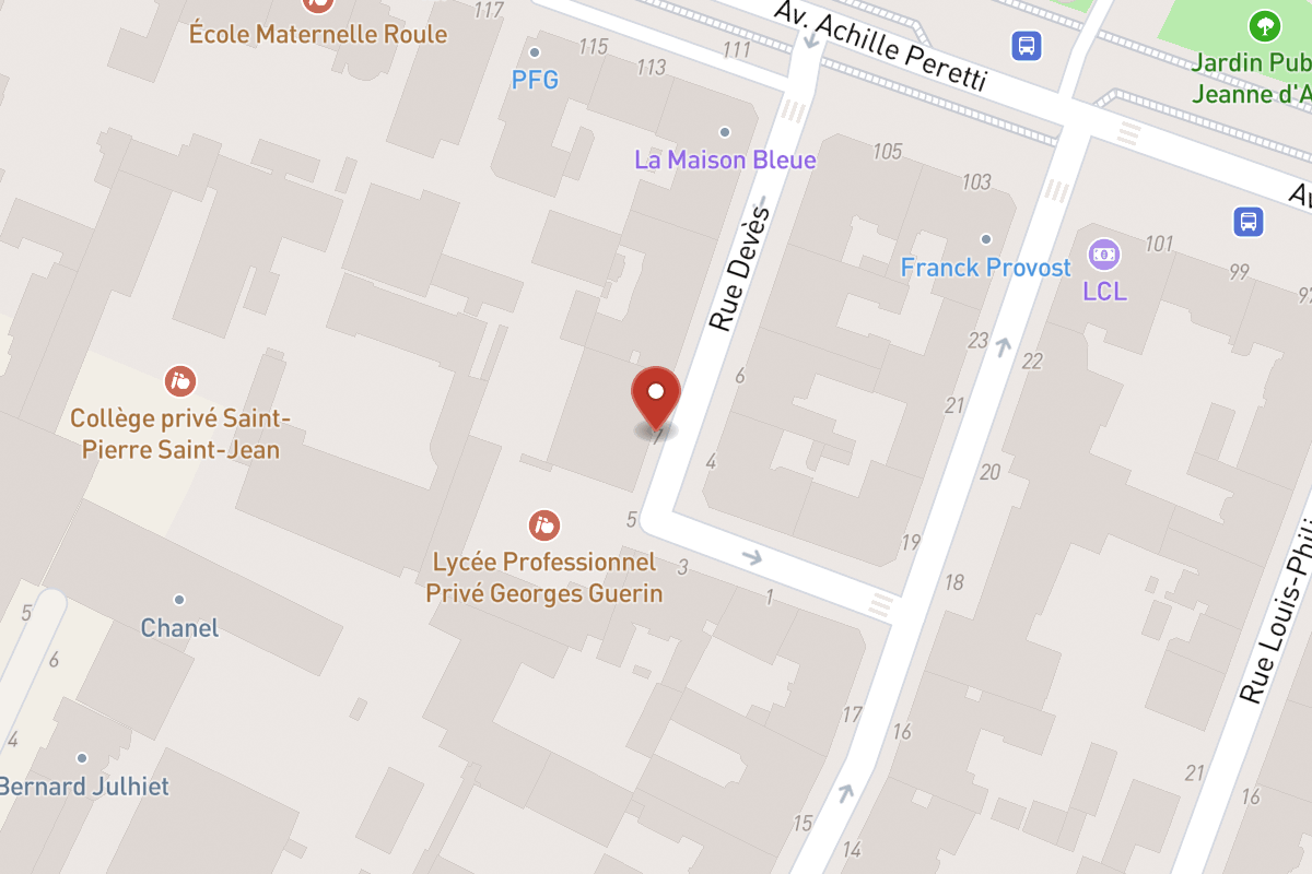 Plan de situation — 7 Rue Devès