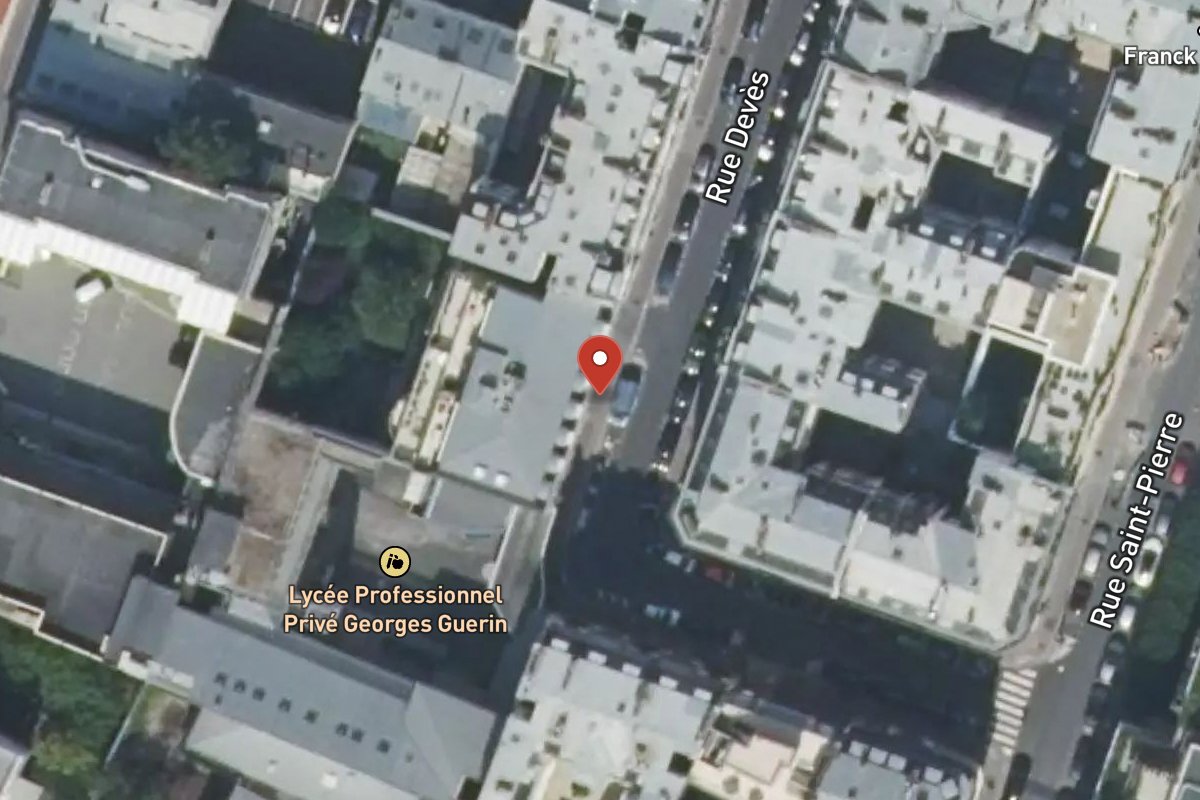 Vue satellite — 7 Rue Devès