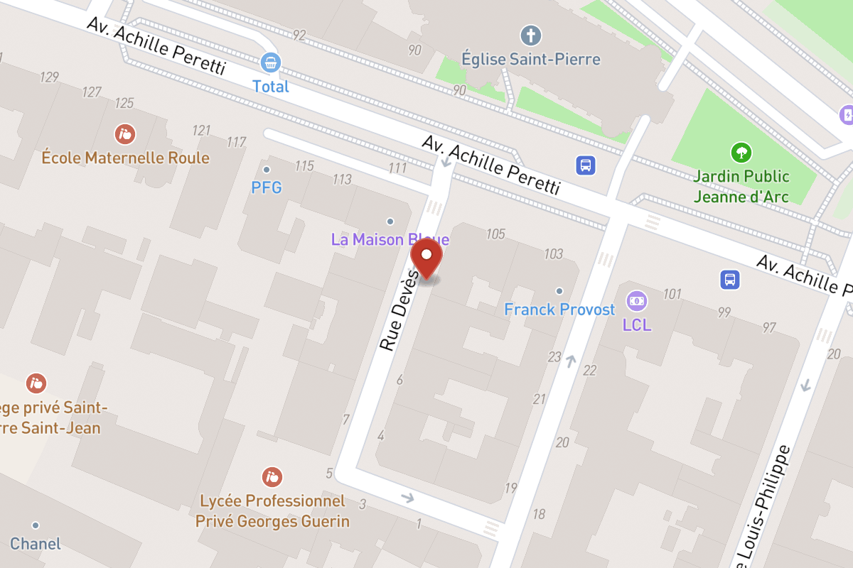 Plan de situation — 8BIS Rue Devès