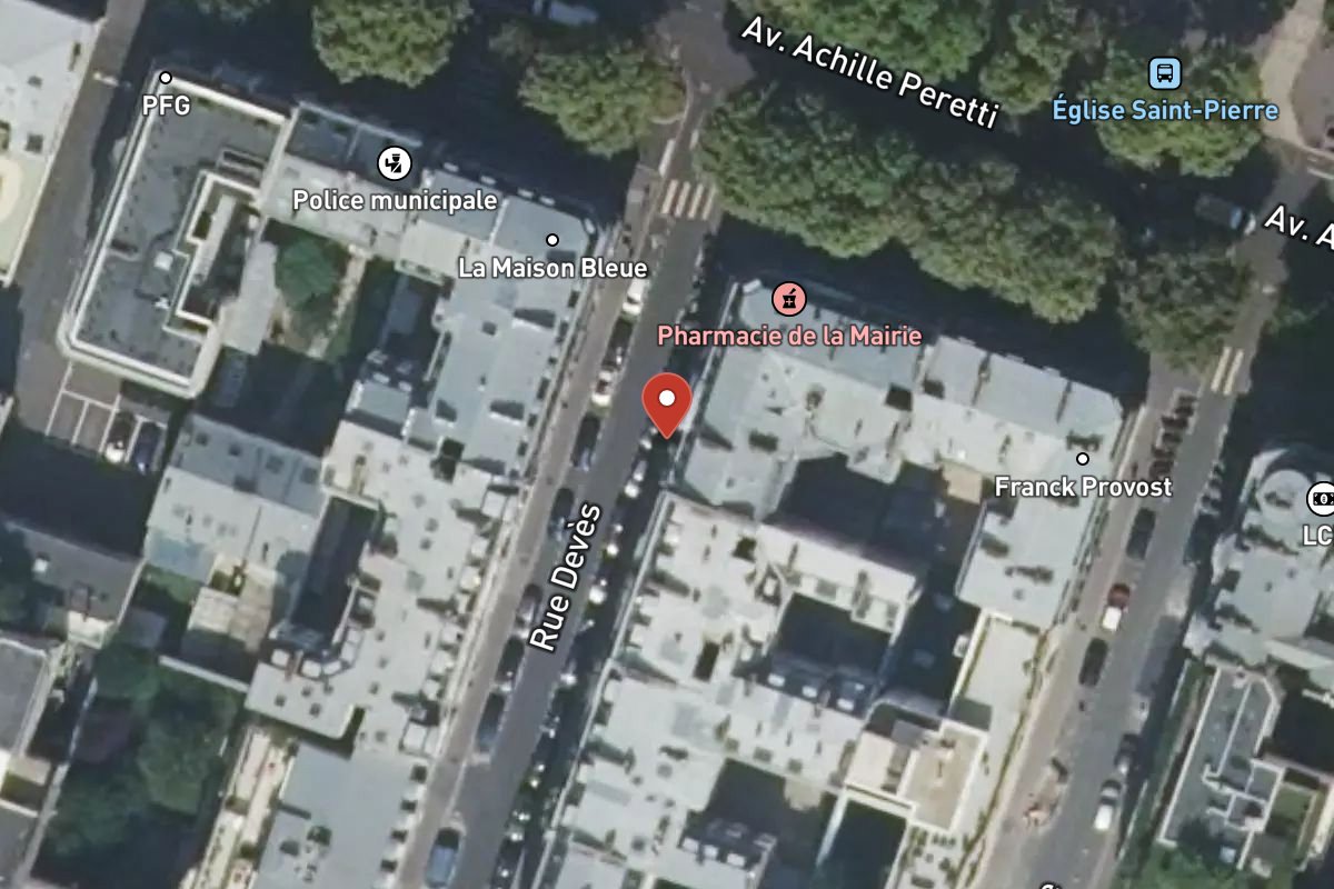 Vue satellite — 8BIS Rue Devès