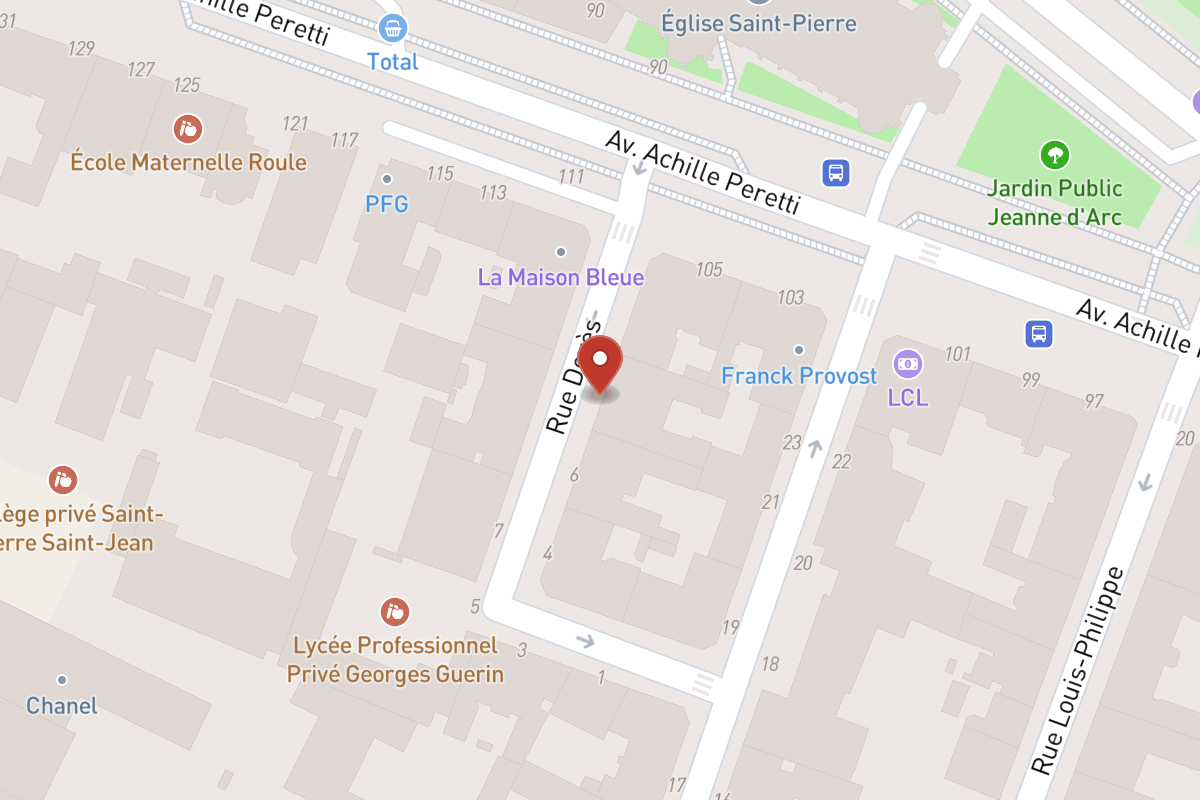 Plan de situation — 8 Rue Devès