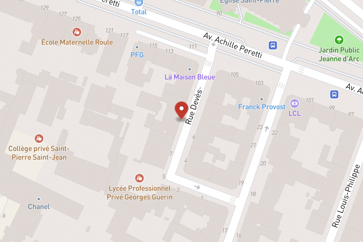 Plan de situation — 9 Rue Devès
