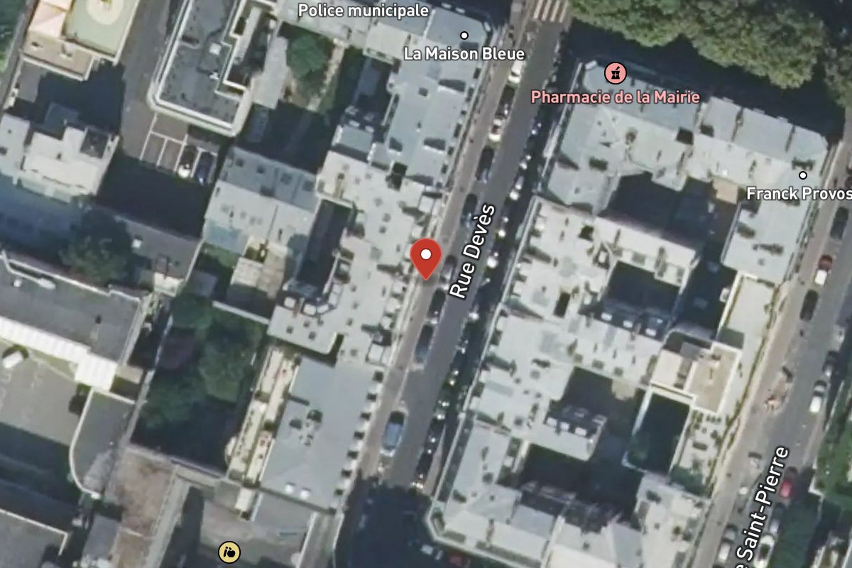 Vue satellite — 9 Rue Devès