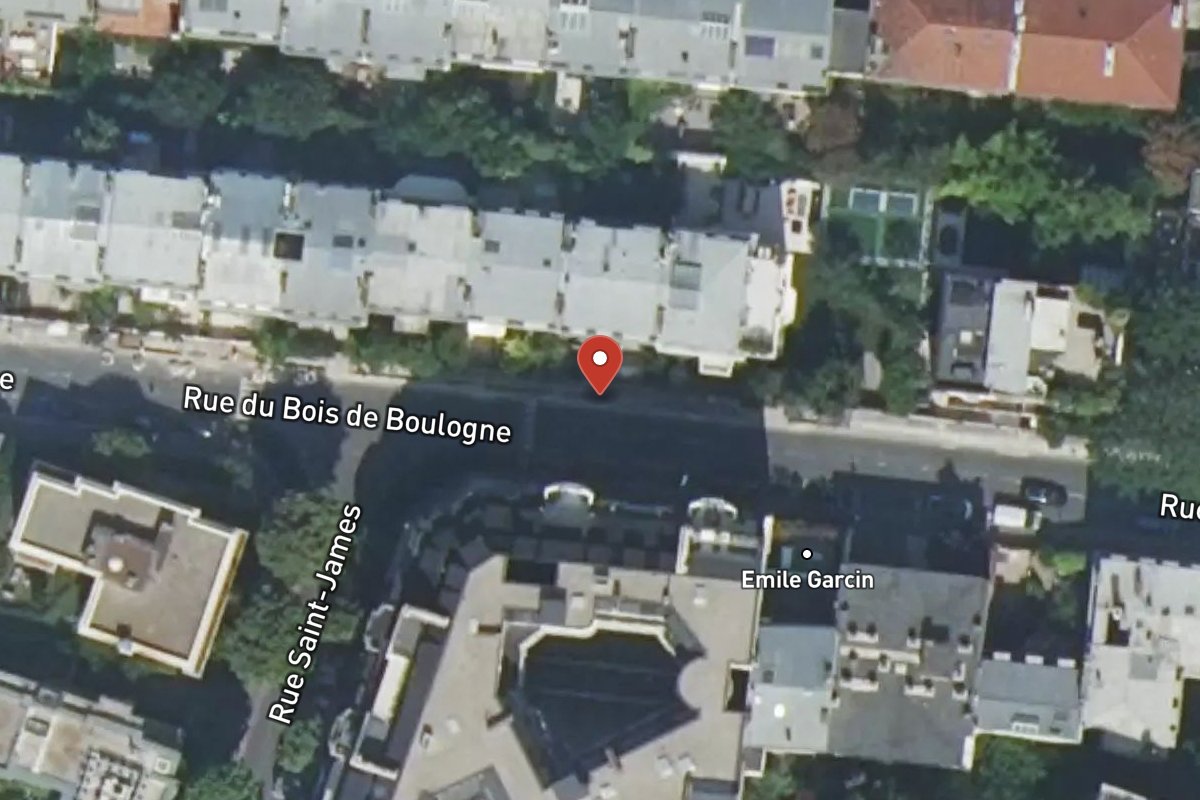Vue satellite — 10 Rue du Bois de Boulogne