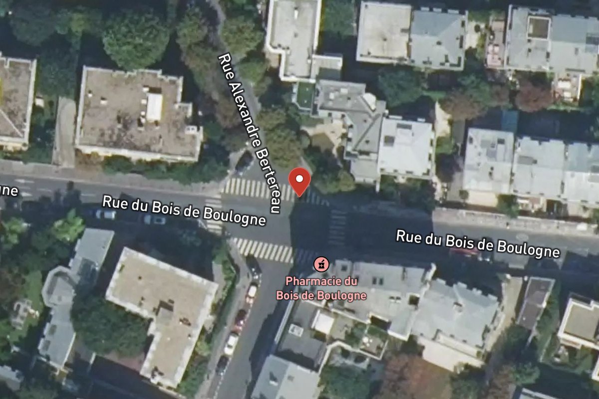 Vue satellite — 24BIS Rue du Bois de Boulogne