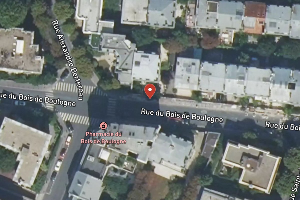 Vue satellite — 24 Rue du Bois de Boulogne