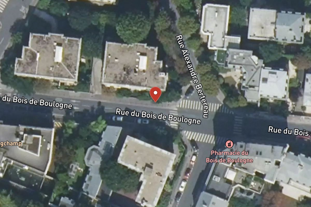 Vue satellite — 26 Rue du Bois de Boulogne