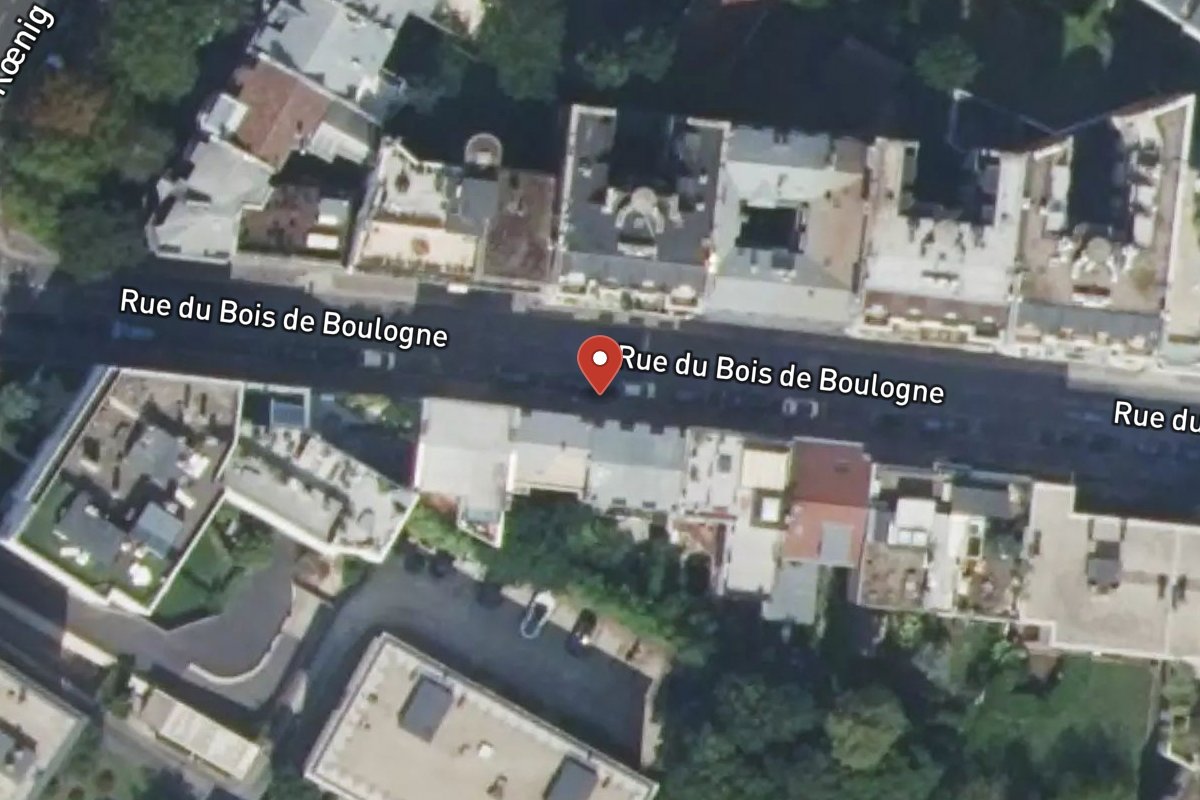 Vue satellite — 45BIS Rue du Bois de Boulogne