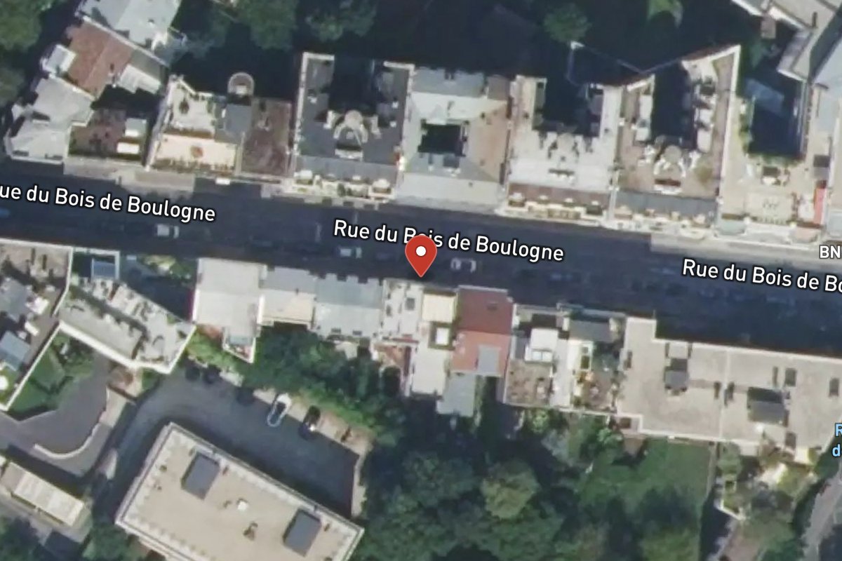 Vue satellite — 45 Rue du Bois de Boulogne