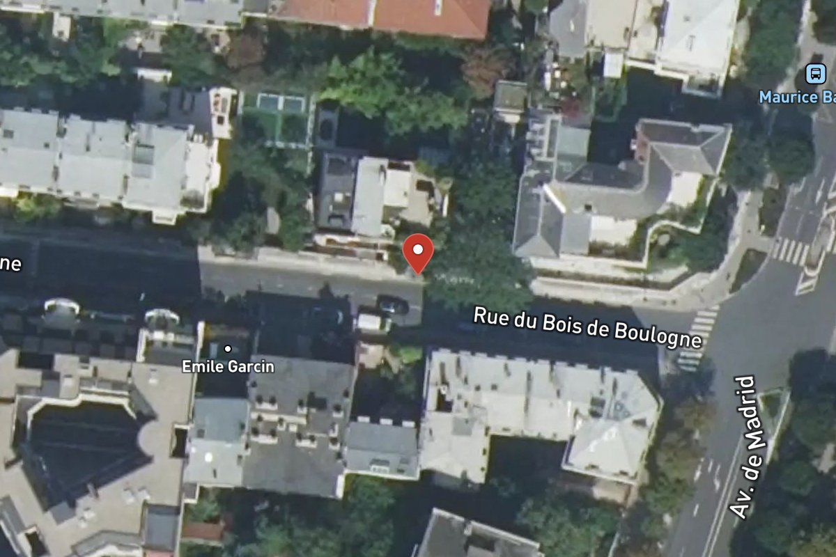 Vue satellite — 4 Rue du Bois de Boulogne
