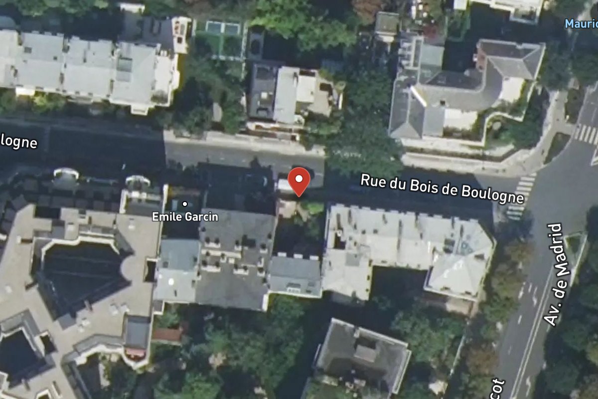 Vue satellite — 5 Rue du Bois de Boulogne