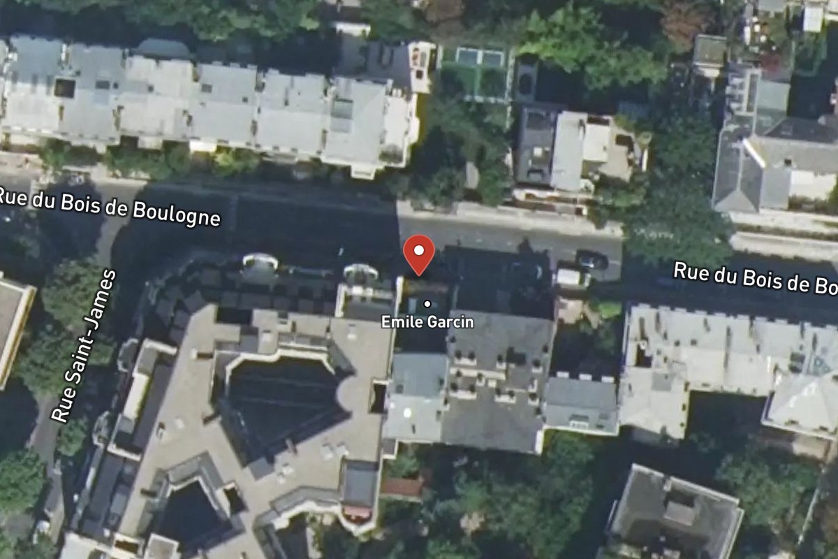 Vue satellite — 9 Rue du Bois de Boulogne