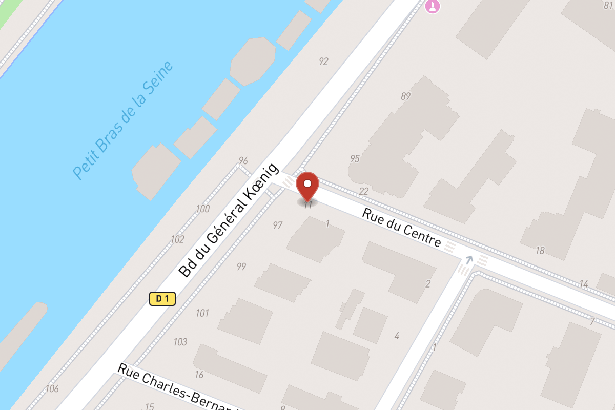 Plan de situation — 11 Rue du Centre