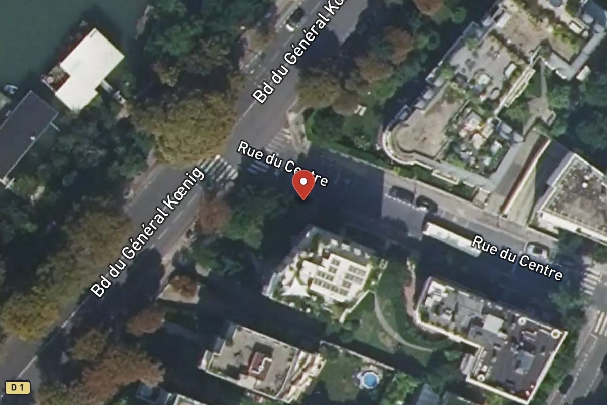 Vue satellite — 11 Rue du Centre