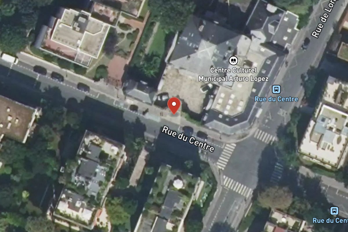 Vue satellite — 12 Rue du Centre