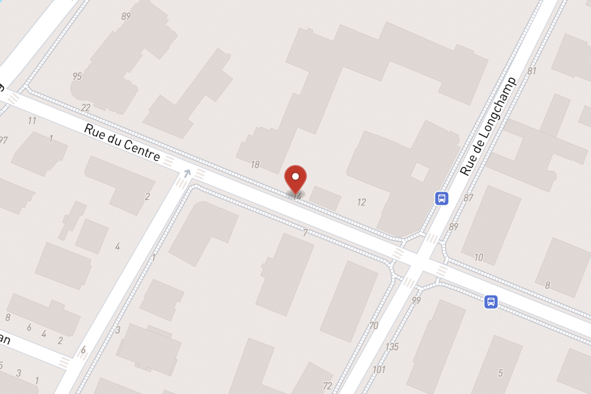 Plan de situation — 14 Rue du Centre