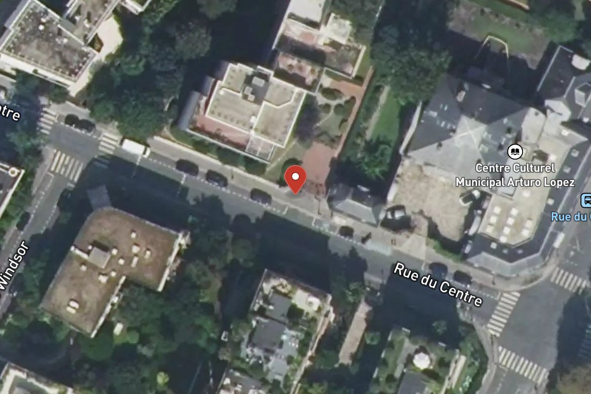 Vue satellite — 14 Rue du Centre