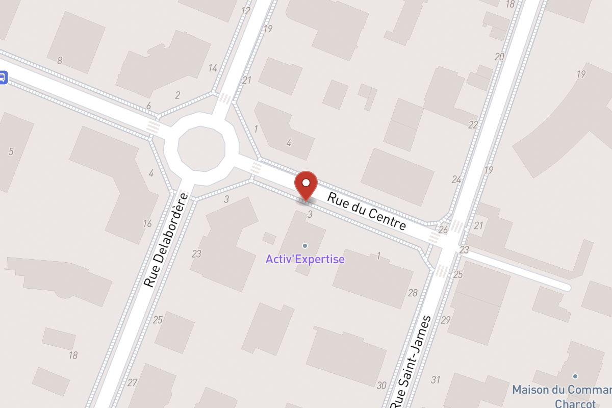 Plan de situation — 3 Rue du Centre