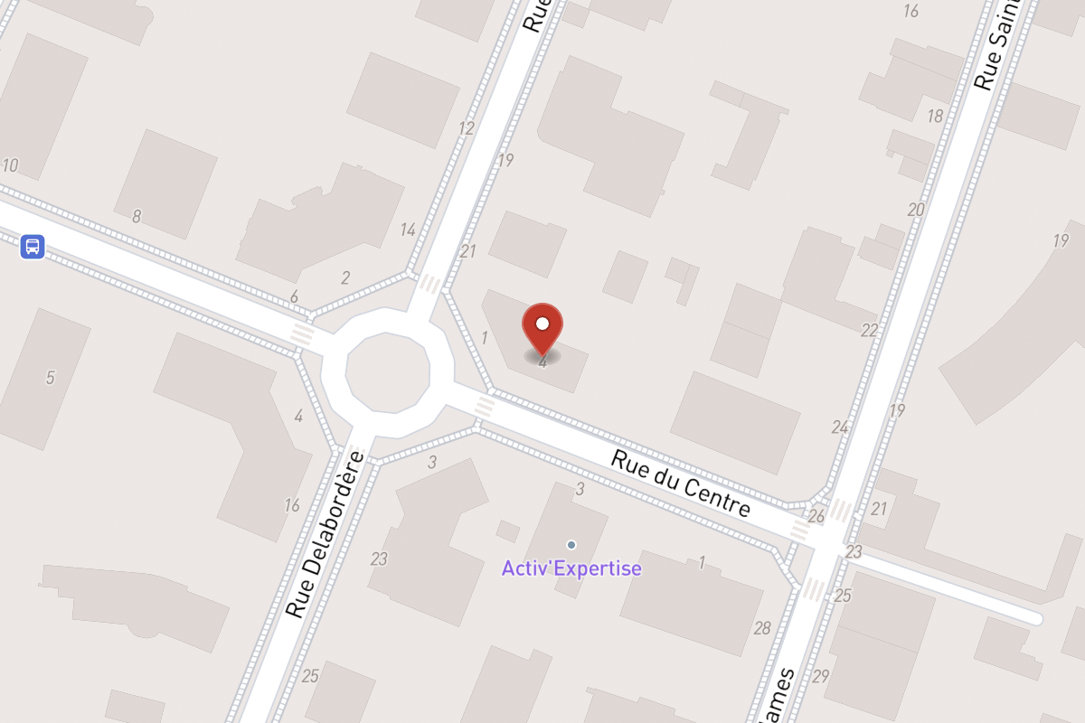 Plan de situation — 4 Rue du Centre