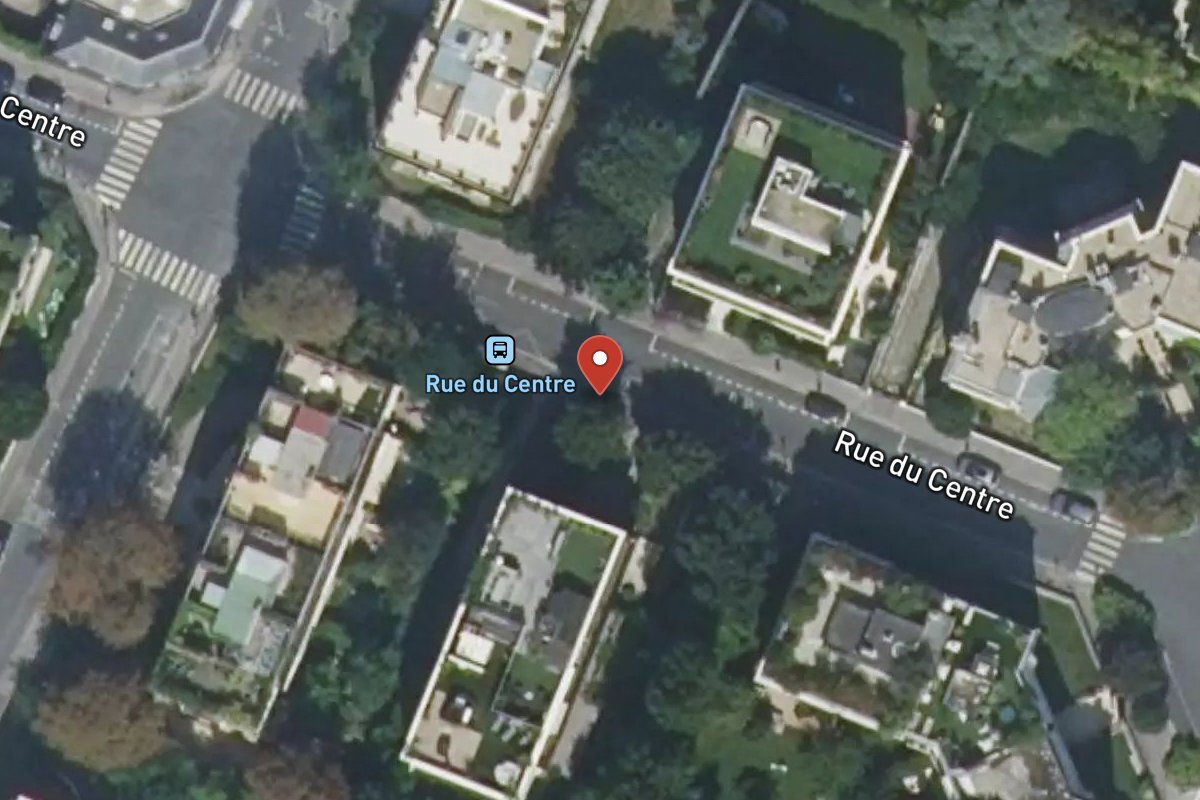 Vue satellite — 5BIS Rue du Centre
