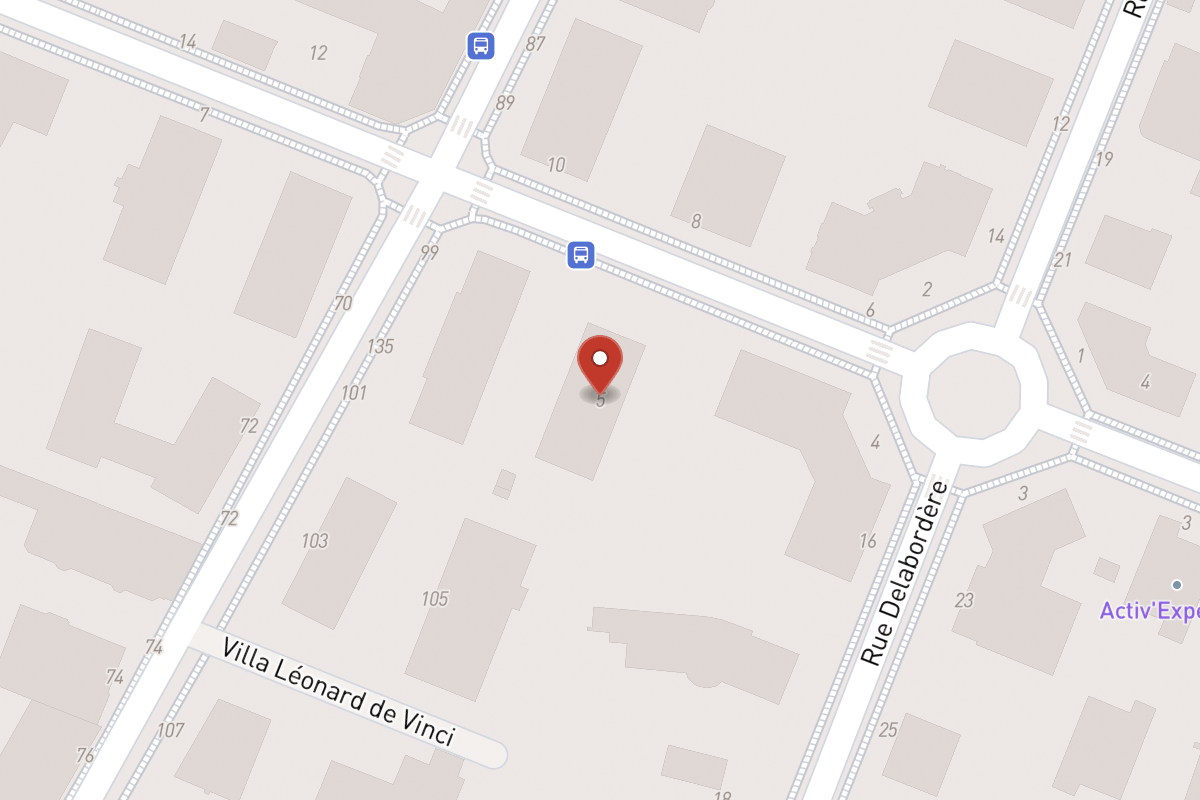 Plan de situation — 5TER Rue du Centre