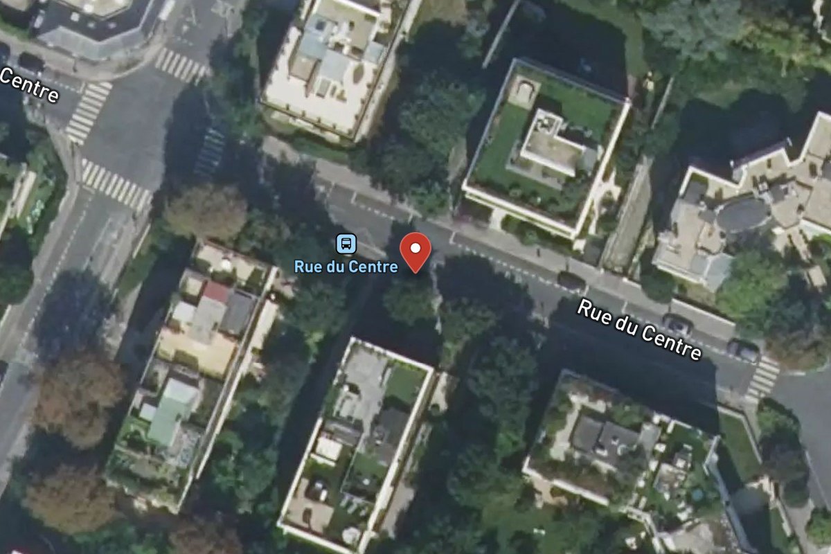 Vue satellite — 5 Rue du Centre