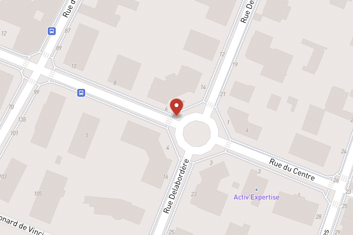 Plan de situation — 6 Rue du Centre