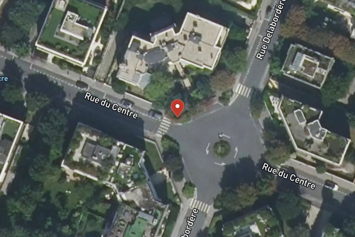 Vue satellite — 6 Rue du Centre